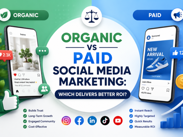 Organic vs Paid Social Media Marketing: Which Delivers Better ROI?