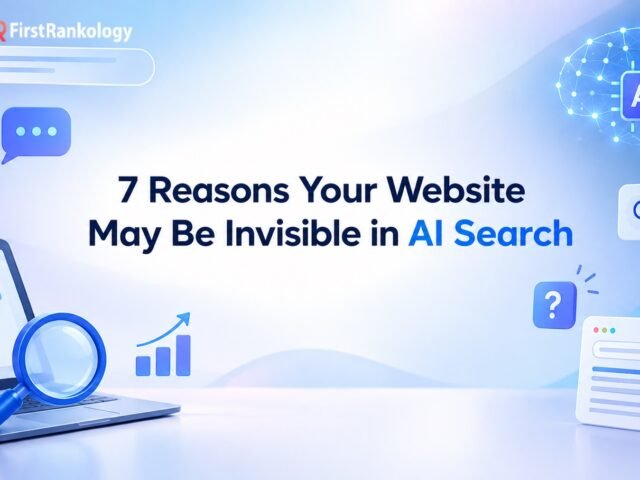 7 Reasons Your Website May Be Invisible in AI Search