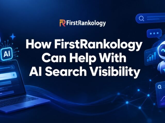 How FirstRankology Can Help With AI Search Visibility
